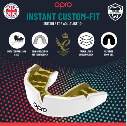 Opro Instant Custom-Kit Mouthguard Adult