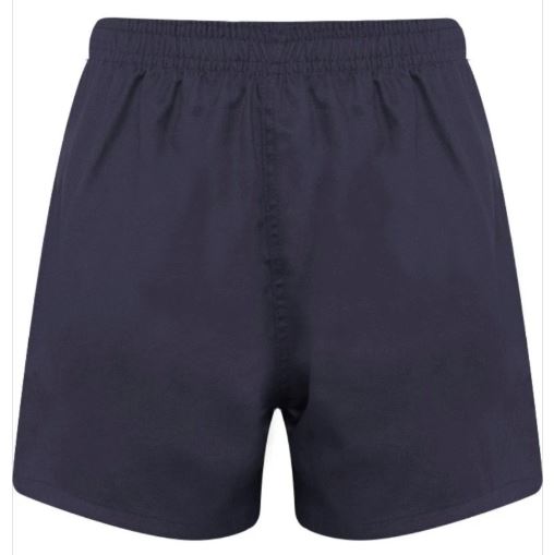 Navy Blue Athletic Shorts
