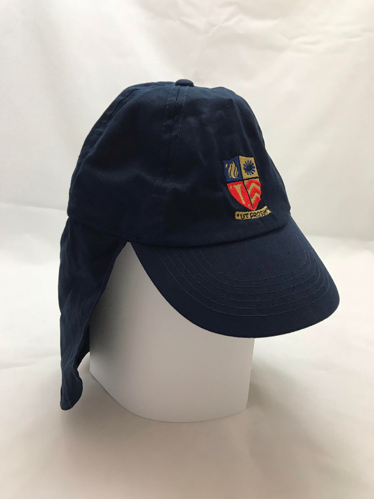 Navy Blue Crested Sun Hat