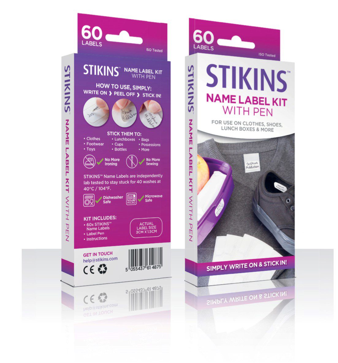 STIKINS Name Label Kit